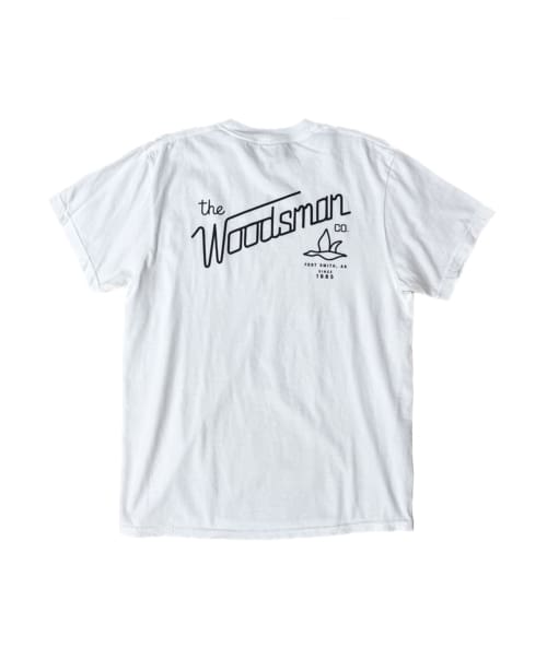 Men's Original Sign Graphic Short Sleeve Tee in White
